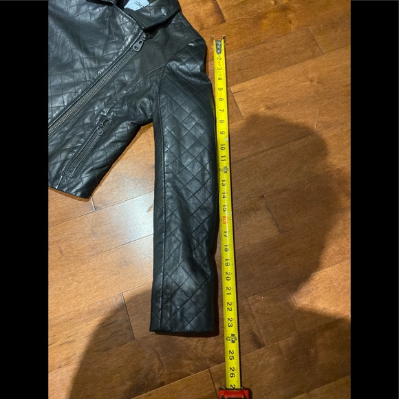 Aritzia Doma leather biker jacket - Picture 9 of 11